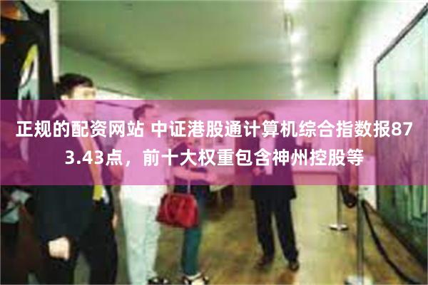 正规的配资网站 中证港股通计算机综合指数报873.43点，前十大权重包含神州控股等