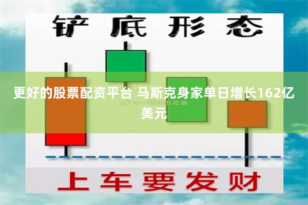 更好的股票配资平台 马斯克身家单日增长162亿美元